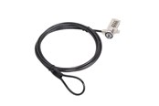 Akcesoria komputerowe - Gembird Cable lock for notebooks (4-digit combination) - LK-CL-01