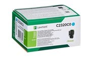 Tusz, toner i material eksploatacyjny - Lexmark C2320C0 / Cyan Return Program Toner - C2320C0