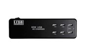 Telefon - Adapter i Ladowarka - LEBA Innovation NoteCharge 5 Ports USB-A Charger 60 W - NCHAR-U5-SC