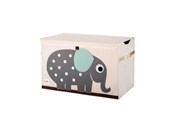 Pokój dzieciecy - 3 Sprouts Opbevaringskasse med låg Elephant - ITCELE