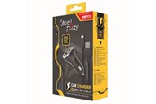 Telefon - Adapter i Ladowarka - Steelplay Car Charger X2 USB Ports (SWITCH) - 3760210990870