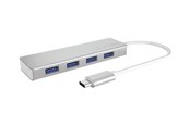 USB hub - ICY BOX IB-HUB1425-C3 USB hub - 4 - USB 3.2 - Srebrny - IB-HUB1425-C3