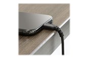 Kabel wyświetlacza - StarTech.com 3.3 ft 1m USB to Lightning Cable - Apple MFi Certified - Black - Lightning cable - Lightning / USB - 1 m - RUSBLTMM1MB