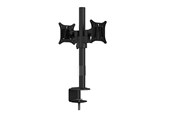 Uchwyt na monitor - Multibrackets M VESA Deskmount Officeline Dual B2B Black - 7350073735860