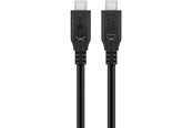Kabel USB - Pro USB-C <-> USB-C - 2m - Czarny - 4040849665080