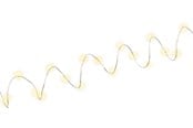 Inteligentny dom - Pro Silver wire light chain with 20 LEDs incl. timer - 4040849667367