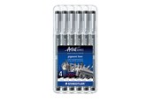 Przybory do pisania i rysowania - Staedtler Fineliner pigment liner black 6pcs - 308 SB6P