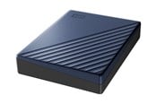Dysk zewnetrzny - WD My Passport Ultra - Zewnętrzny dysk - 5TB - Niebieski - WDBFTM0050BBL-WESN