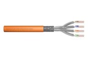 Kabel sieciowy - DIGITUS CAT 7 S-FTP Installation Cable - 100m - Pomarańczowy - 100m - DK-1743-VH-1