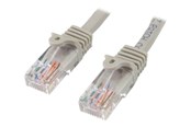 Kabel sieciowy - StarTech.com 7m Gray Cat5e / Cat 5 Snagless Ethernet Patch Cable 7 m - patch cable - 7 m - grey - Szary - 7m - 45PAT7MGR