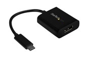 Kabel wyświetlacza - StarTech.com USB C to DisplayPort Adapter - USB Type-C to DP Adapter - 4K - external video adapter - black - CDP2DP