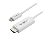 Kabel wyświetlacza - StarTech.com USB-C - HDMI - 1m - White - CDP2HD1MWNL