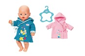 Lalki i akcesoria - Baby Born Bathrobes 43cm - 827505