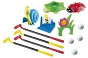 Zabawy w ogrodzie - Funny Golf Set - 302178