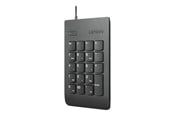 Klawiatura - Lenovo Numeric Keypad Gen II - keypad - black - Blok numeryczny - Czarny - 4Y40R38905
