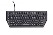 Klawiatura - Gamber-Johnson LLC iKey Mobile Backlit Keyboard with Force Sensing Resistor - Klawiatury - Angielski (US) - Czarny - 7300-0171