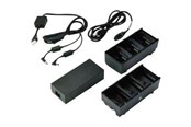 Ładowarka do laptopa - Zebra Dual 3-Slot Battery Charger Connected via Y Cable - SAC-MPP-6BCHEU1-01