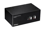 Przełącznik KVM - TRENDnet TK-232DV - KVM / audio / USB switch - 2 ports - TK-232DV