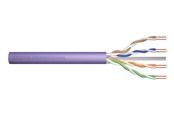 Kabel sieciowy - DIGITUS CAT 6 U-UTP Installation Cable - 100m - Fioletowy - 100m - DK-1613-VH-1