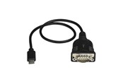 Kabel USB - StarTech.com ICUSB232C USB C to Serial Adapter Cable 40 CM USB Type C to RS232 (DB9) Converter Cable - ICUSB232C