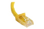 Kabel sieciowy - StarTech.com 5m Yellow Cat6 / Cat 6 Snagless Ethernet Patch Cable 5 m - network cable - 5 m - yellow - Żółty - 5m - N6PATC5MYL