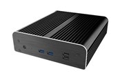 Obudowa komputerowa - Akasa Newton S7D Fanless - ultra small form factor - UCFF - Obudowa komputerowa - Ultra small form factor - Czarny - A-NUC38-M1B