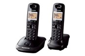 Telefon stacjonarny - Panasonic KX-TG2512PDT - cordless phone with caller ID + additional handset - KX-TG2512PDT