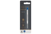 Przybory do pisania i rysowania - Parker Ballpoint Pen Refill | Broad Point | Blue QUINKflow Ink | 1 Count - S0169030