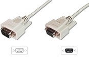 Kabel wyświetlacza - DIGITUS D-Sub to D-Sub Cable - AK-610203-100-E