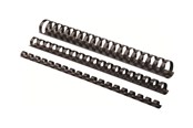 Tusz, toner i material eksploatacyjny - Fellowes - 100 pcs. - plastic binding comb - 5346108