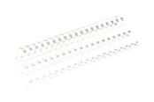 Tusz, toner i material eksploatacyjny - Fellowes - 100 pcs. - plastic binding comb - 5345406