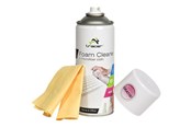 Akcesoria komputerowe - Tracer Cleaning Foam 400ML + Microfiber cloth - TRASRO42105