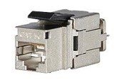 Akcesoria sieciowe - Solarix SXKJ-5E-STP-BK-NA - modular insert - SXKJ-5E-STP-BK-NA