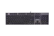 Klawiatura - A4Tech KV-300H - Klawiatury - Angielski (US) - Szary - A4TKLA39976