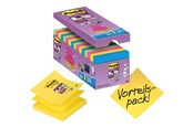 Zeszyty, notesy i formularze - 3M Post-it Super Sticky Z-Notes R330-SSVP16-EU - 70005251601