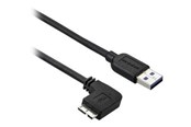 Kabel USB - StarTech.com 3ft Slim Left-Angle Micro USB 3.0 Cable - M/M - USB 3.1 Gen 1 - USB cable - 1 m - USB3AU1MLS