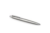 Przybory do pisania i rysowania - Parker Jotter Ballpoint Pen | Stainless Steel with Chrome Trim | Medium Point Blue Ink | Gift Box - 1953170