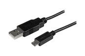 Kabel USB - StarTech.com Short Micro-USB cable - 15cm (6in) - USB cable - 15 cm - USBAUB15CMBK