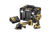 Narzedzia - Dewalt 18V XR Brushless Twin Kit - 2 x 5Ah - DCK2080P2T-QW