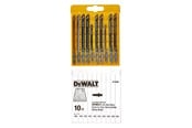 Wyrzynarka - Dewalt Jigsaw Blade Set - XPC 10 Piece Set - Wood Cutting - DT2290-QZ