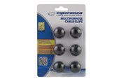 Akcesoria sieciowe - Esperanza cable clips - EBA101K