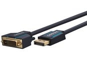 Kabel KVM - ClickTronic DisplayPort/DVI Adapter Cable 2m - 4040849707292