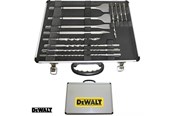 Wiertla & Bity - Dewalt SDS Plus 15 Piece Drill And Chisel Set In Alu Case - DT9679-QZ