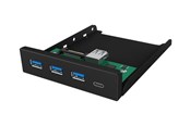 USB hub - ICY BOX IB-HUB1418-i3 USB hub - 4 - Czarny - IB-HUB1418-I3