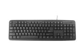 Klawiatura - Gembird KB-U-103 - keyboard - Russian - black - Klawiatury - Rosyjski - Czarny - kb-u-103-ru