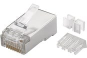 Kabel sieciowy - Pro RJ45 plug CAT 6a STP shielded (10 pack) - 4040849725029