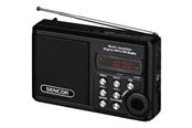 Odtwarzacz MP3, Dyktafon - Sencor SRD 215 B - portable radio - Odtwarzacz MP3 - SRD 215 B