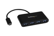 USB hub - StarTech.com USB 3.0 Hub 4 Port USB hub - 4 - USB 3.0 - Czarny - HB30C4AB