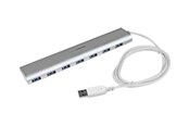 USB hub - StarTech.com USB 3.0 Hub Compact 7 ports USB hub - 7 - USB 3.2 - Srebrny - ST73007UA