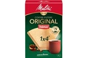 Ekspres do kawy - Melitta Filtr do kawy Gourmet Intense 1X4 White 80 szt. - 6763159